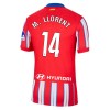 Camisola Atlético Madrid M. Llorent 14 Homen Equipamento 1ª 24/25